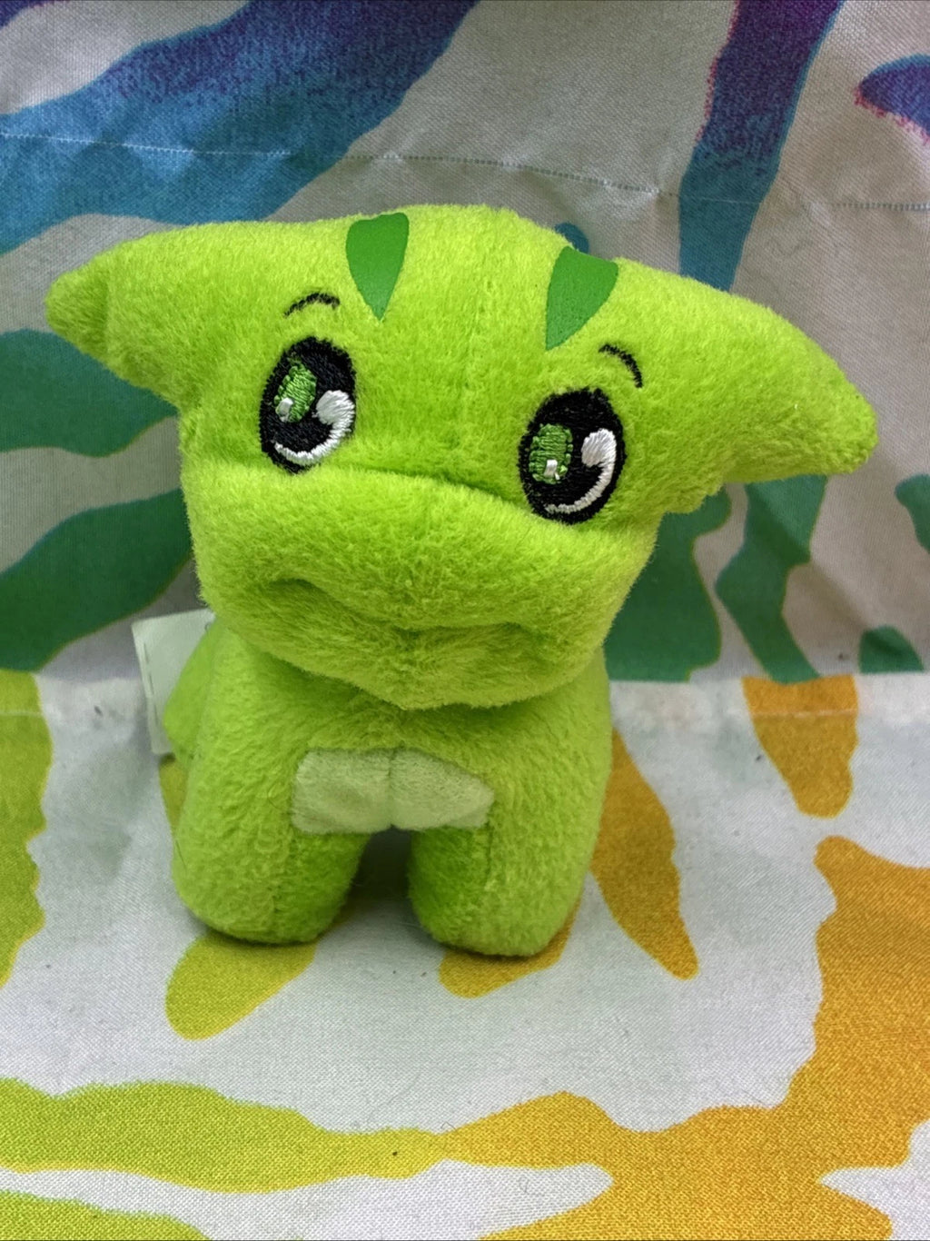Neopets McDonald’s Green Poogle Happy Meal 5” Toy Plush 2005