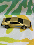 Hot Wheels 2014 Gold Lotus Espirit S1 Diecast Car Loose