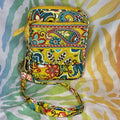 Vera Bradley Floral Paisley Provencal Mini Hipster Crossbody Bag