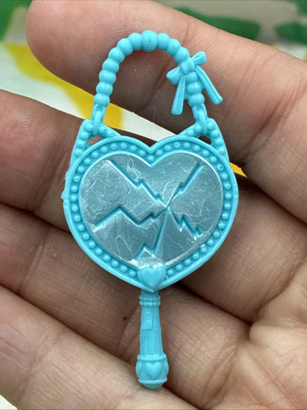 Monster High G3 Catty Noir Hauntlywood Mysteries Doll Purse Blue HeartPurse Only