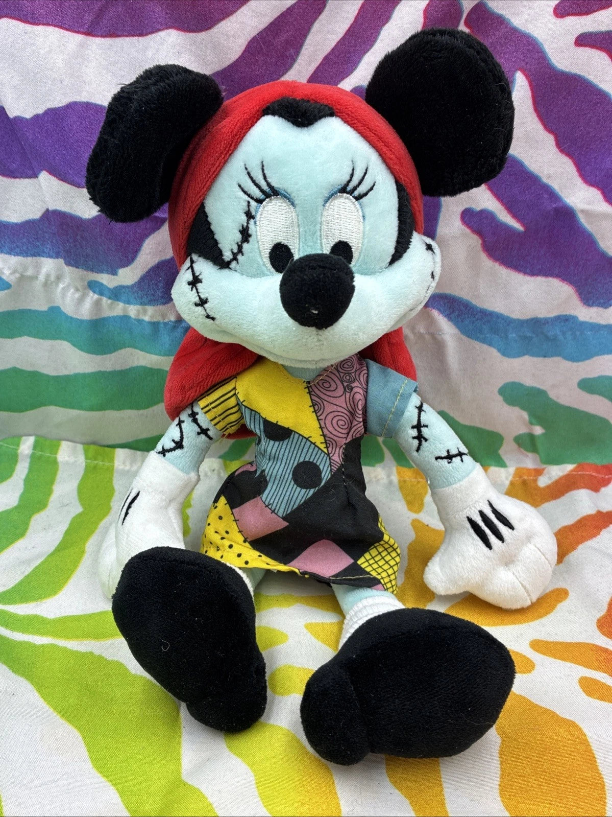 Disney Parks Minnie Mouse As Sally Nightmare Before Christmas 11” Plush