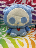 Skelanimals Diego The Bat Light Blue Glow In The Dark Plush Rare HTF