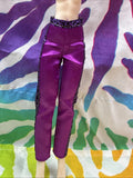 Monster High G3 Clawdeen Wolf Monster Ball Doll Clothes Purple Suit Pants Only