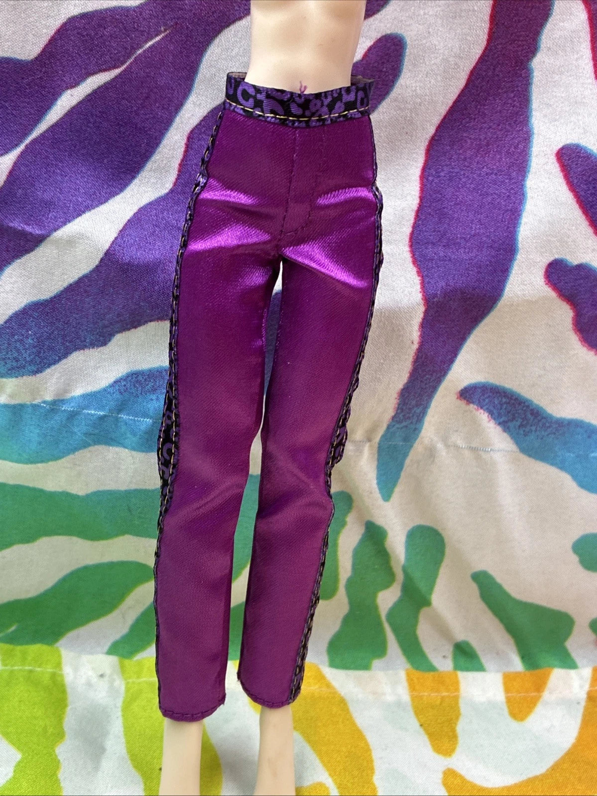 Monster High G3 Clawdeen Wolf Monster Ball Doll Clothes Purple Suit Pants Only