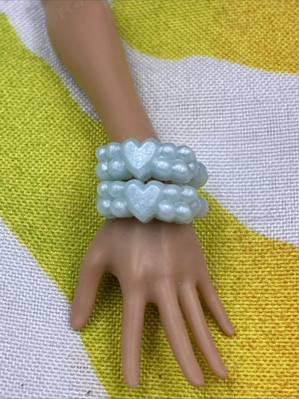 Monster High G3 Catty Noir Hauntlywood Mysteries Doll Silver Bracelets Only