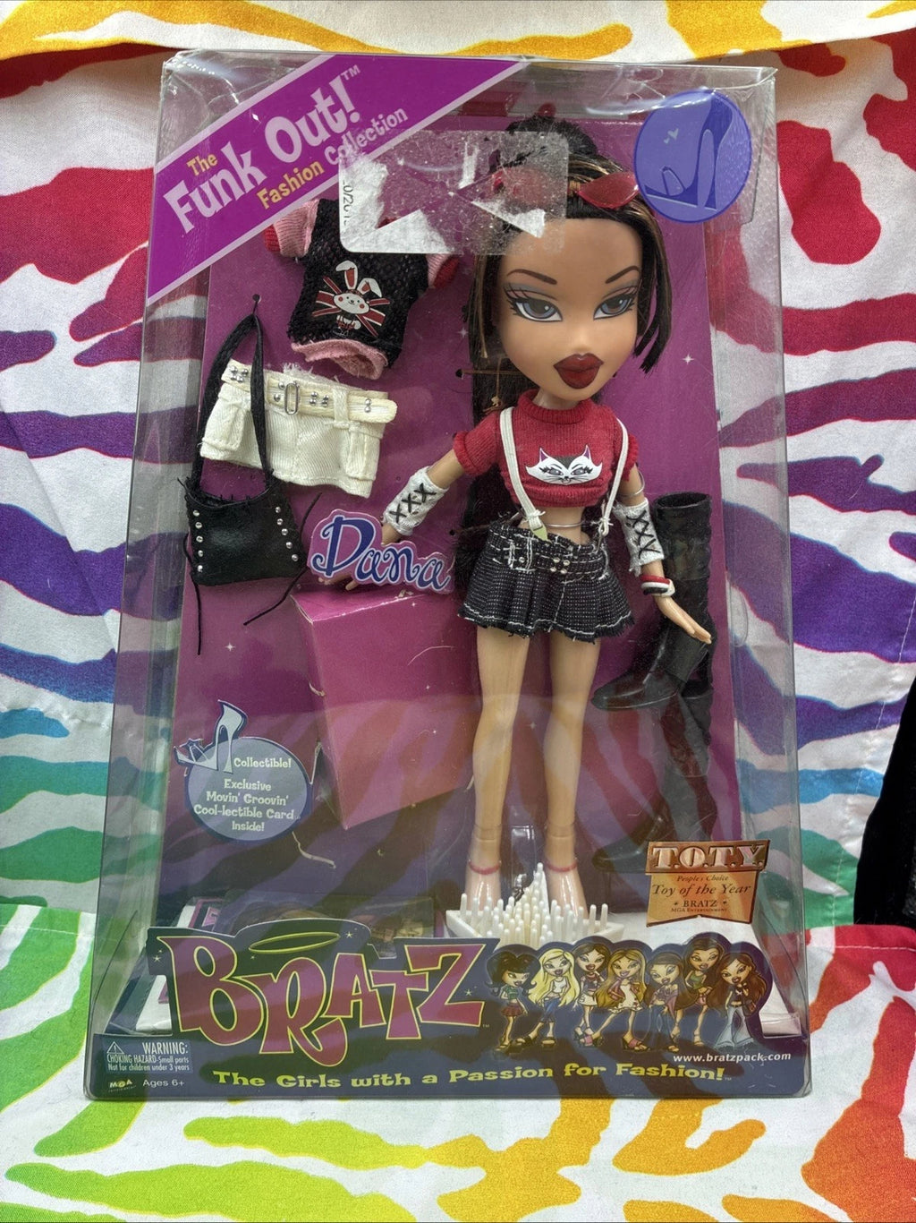 Bratz Dana The Girls With A Passion For Fashion The Funk Out Collection NIB
