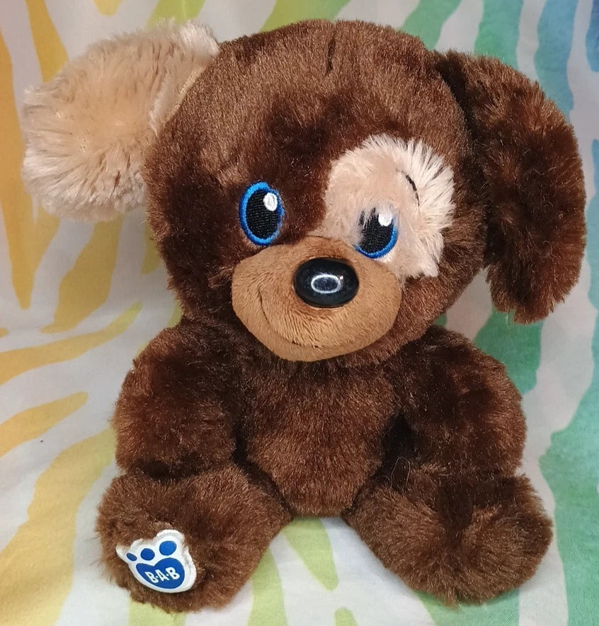 Build A Bear Smallfrys Spots Dog Brown Small Plush
