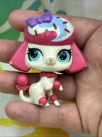 LPS Littlest Pet Shop Stylin Sweeties Poodle Dog #3020 Figure
