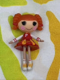 Lalaloopsy Mini Peppy Pom Poms 3” Cheerleader Doll Only