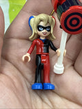 Lego DC Super Hero Girls Harley Quinn Minifigure With Hammer From Set 41236