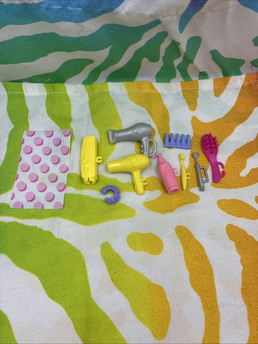 Barbie Doll Bathroom Accessories Lot Of 10 Various Items