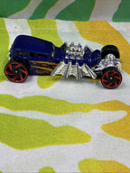 Hot Wheels Street Creeper Dark Blue Diecast Car Loose