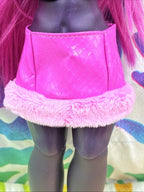 Monster High G3 Catty Noir Hauntlywood Mysteries Doll Pink Skirt Faux Fur Only