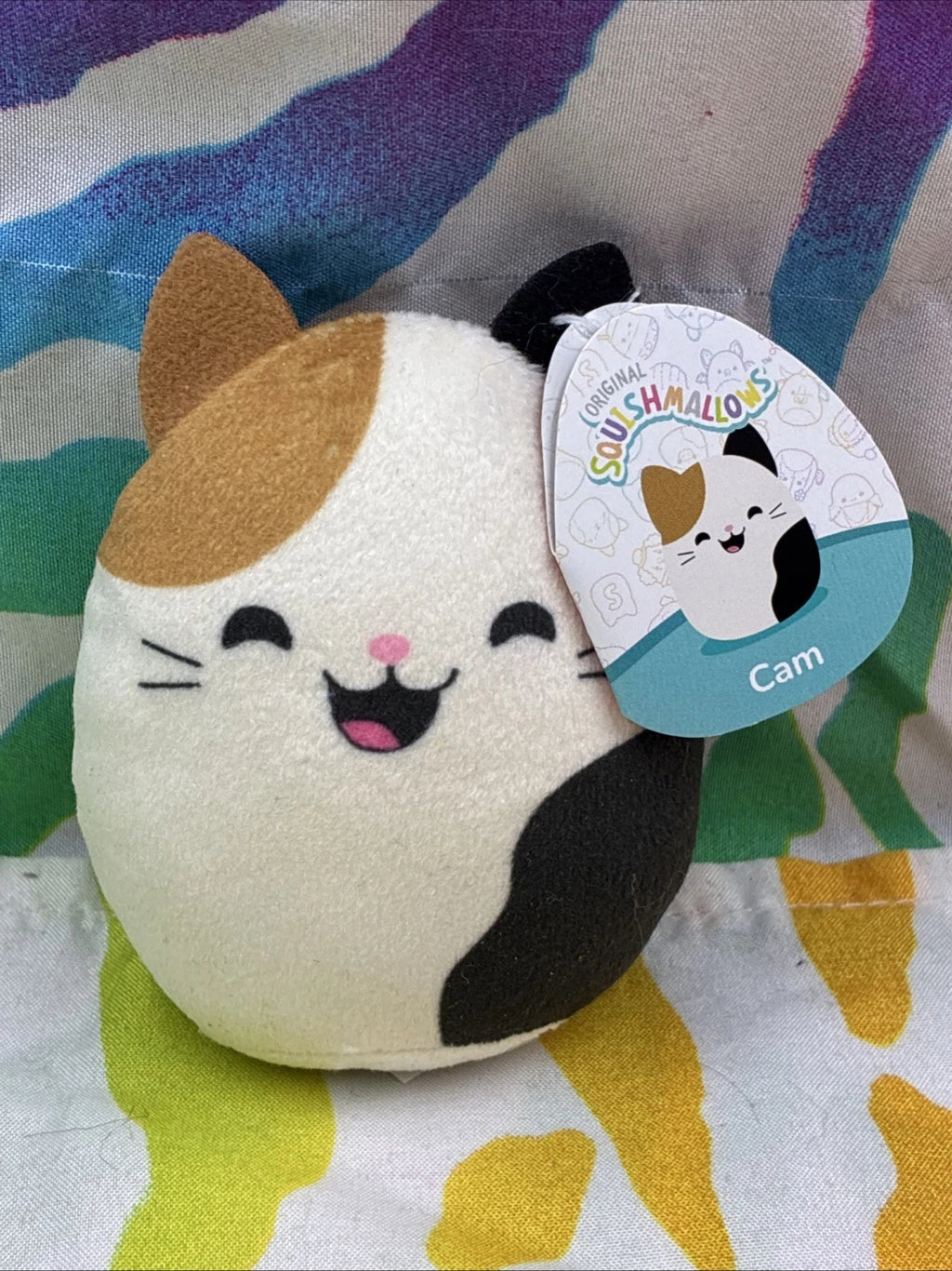 Squishmallows McDonald’s Happy Meal Cam The Cat 3” Plush Toy With Tag