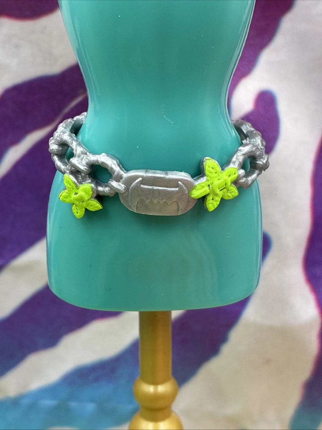 Monster High G3 Venus McFlytrap Core Doll Accessory Silver Belt Only