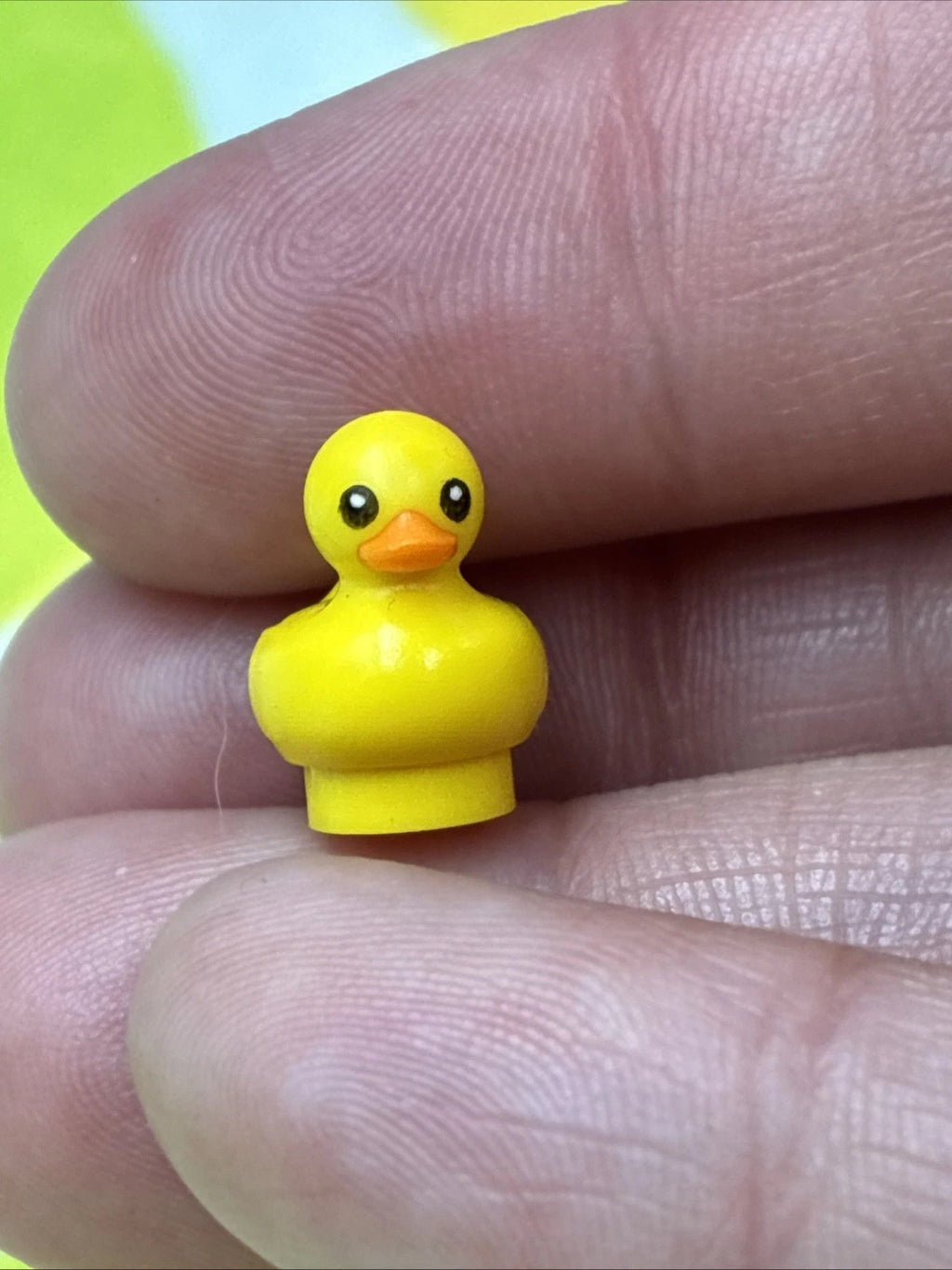 Lego Land Animal Yellow Duckling Baby Duck Bird Figure 49661pb01