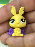 LPS Littlest Pet Shop Majestic Masquerade Yellow Fairy #2837 Figure