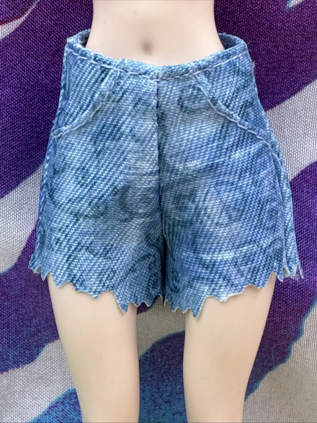 Monster High G3 Venus McFlytrap Core Doll Clothes Blue Shorts Only