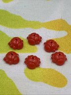 Lego Friends Accessories Set Of 6 Ladybug Beetle Figures Red 93081b