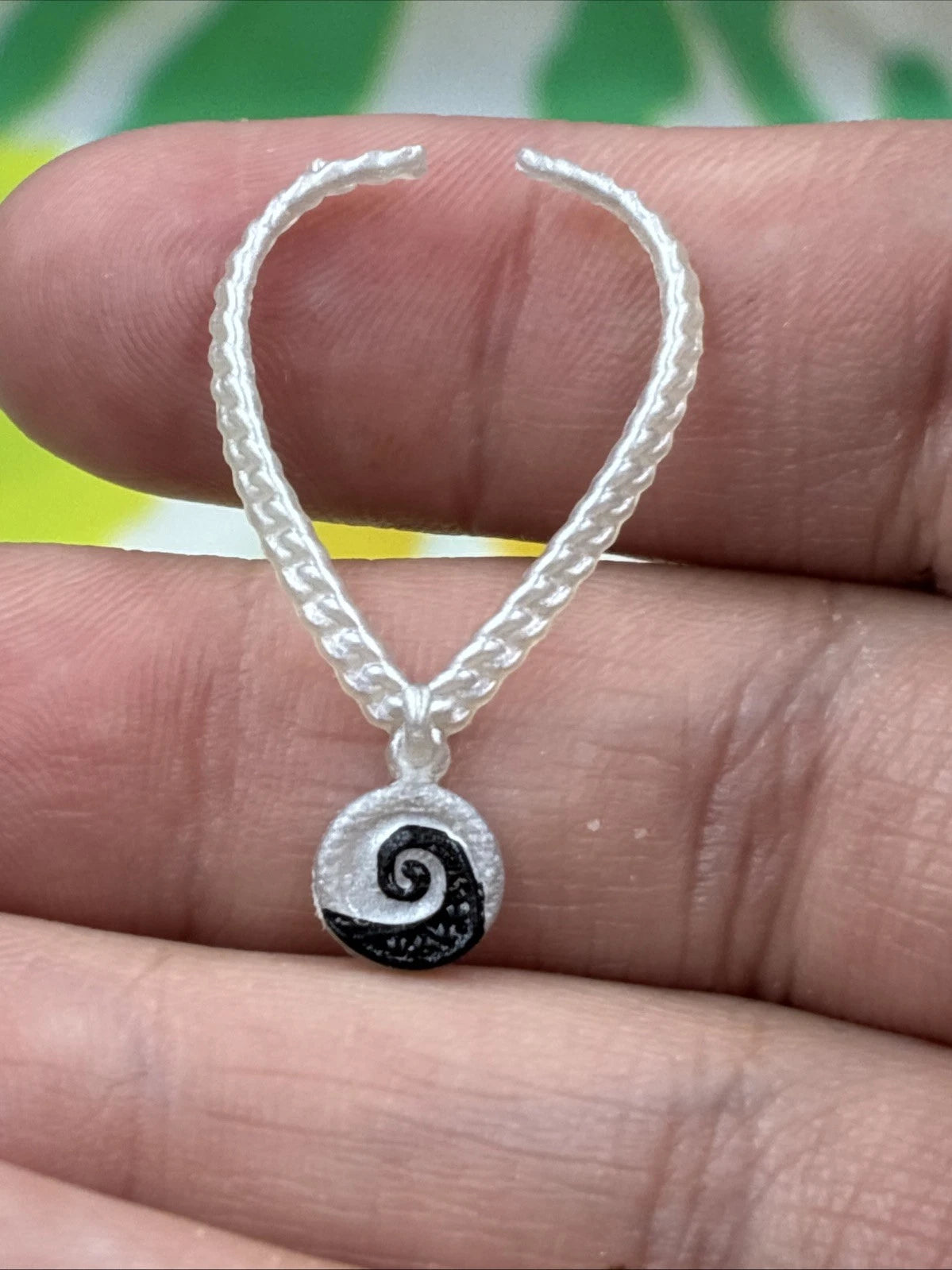 Disney ILY 4Ever Jack & Sally Doll Jewelry Silver Necklace Only