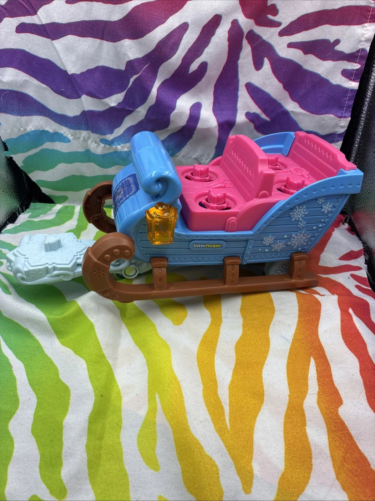 Fisher Price Little People Disney Frozen Kristoff’s Sleigh Lights Up