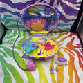 Polly Pocket Tiny Power Seashell Purse Sub & Dolls Flawed