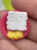 LPS Littlest Pet Shop Accessories Sandwich & Chips Plate Food