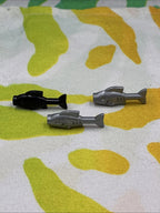 Lego Water Animal Set Of 3 Fish Black Flat Silver 64648