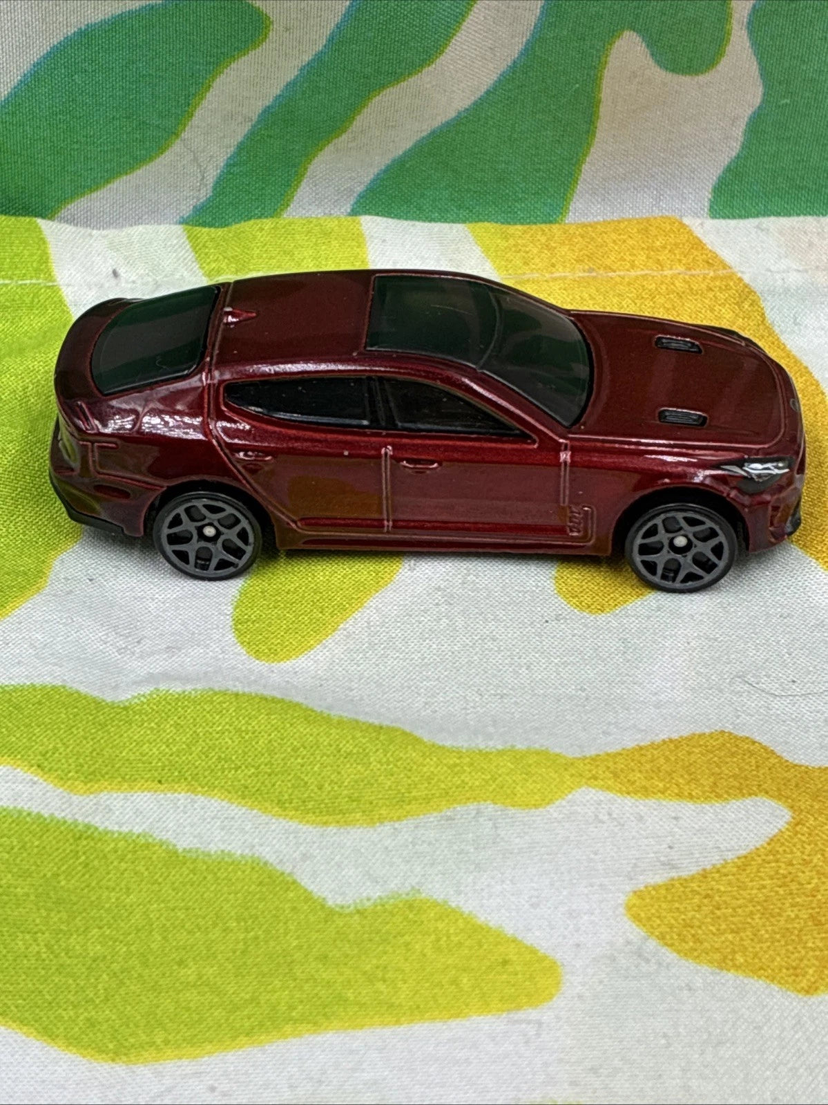 Hot Wheels 2019 Kia Stinger GT Dark Red Diecast Car Loose GHB37