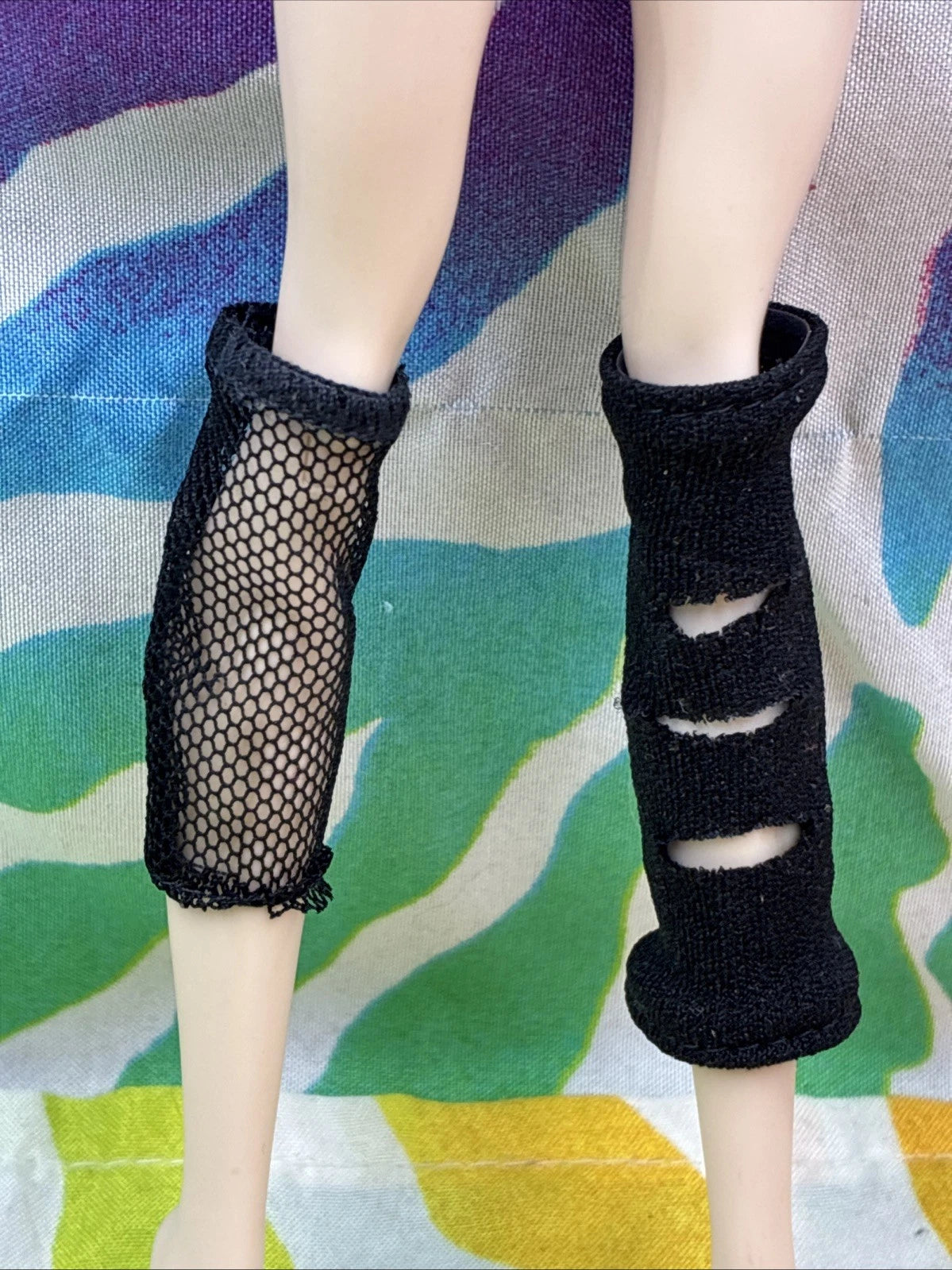 Monster High G3 Venus McFlytrap Core Doll Clothes Black Leg Cuffs Only
