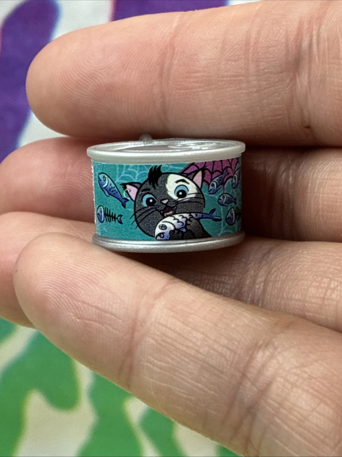 Monster High G3 Toralei Stripe Core Doll Food Can Of Fish Snack Only