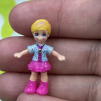 Polly Pocket Birthday Cake Bash Compact W/ Dolls Flaws 2018