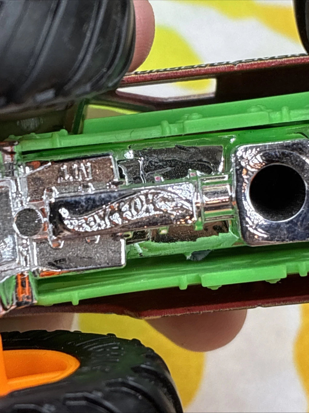 Hot Wheels Burger Delivery Monster Truck Loose