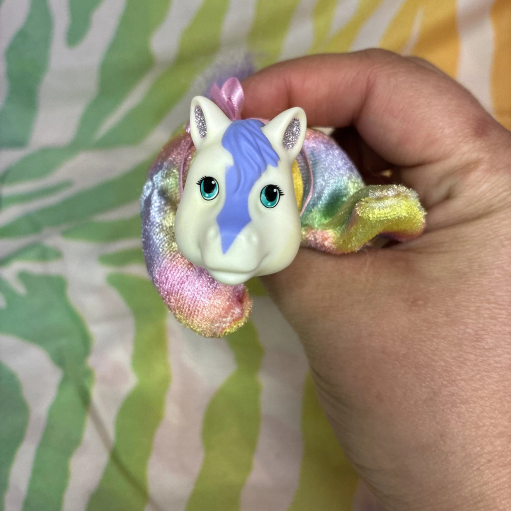 Unicorn Baby Surprise Skyla Mother W/ 2 Babies Pastel Tie Dye Plush