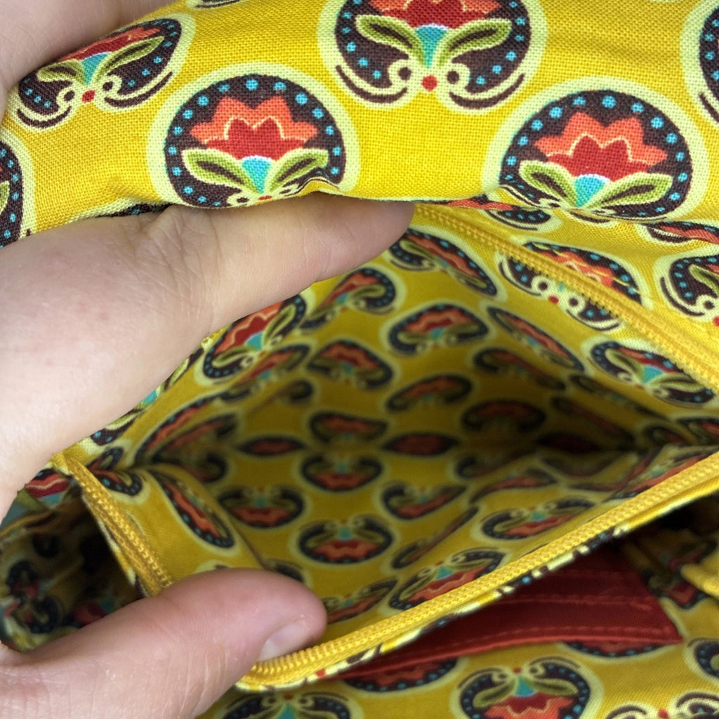 Vera Bradley Floral Paisley Provencal Mini Hipster Crossbody Bag