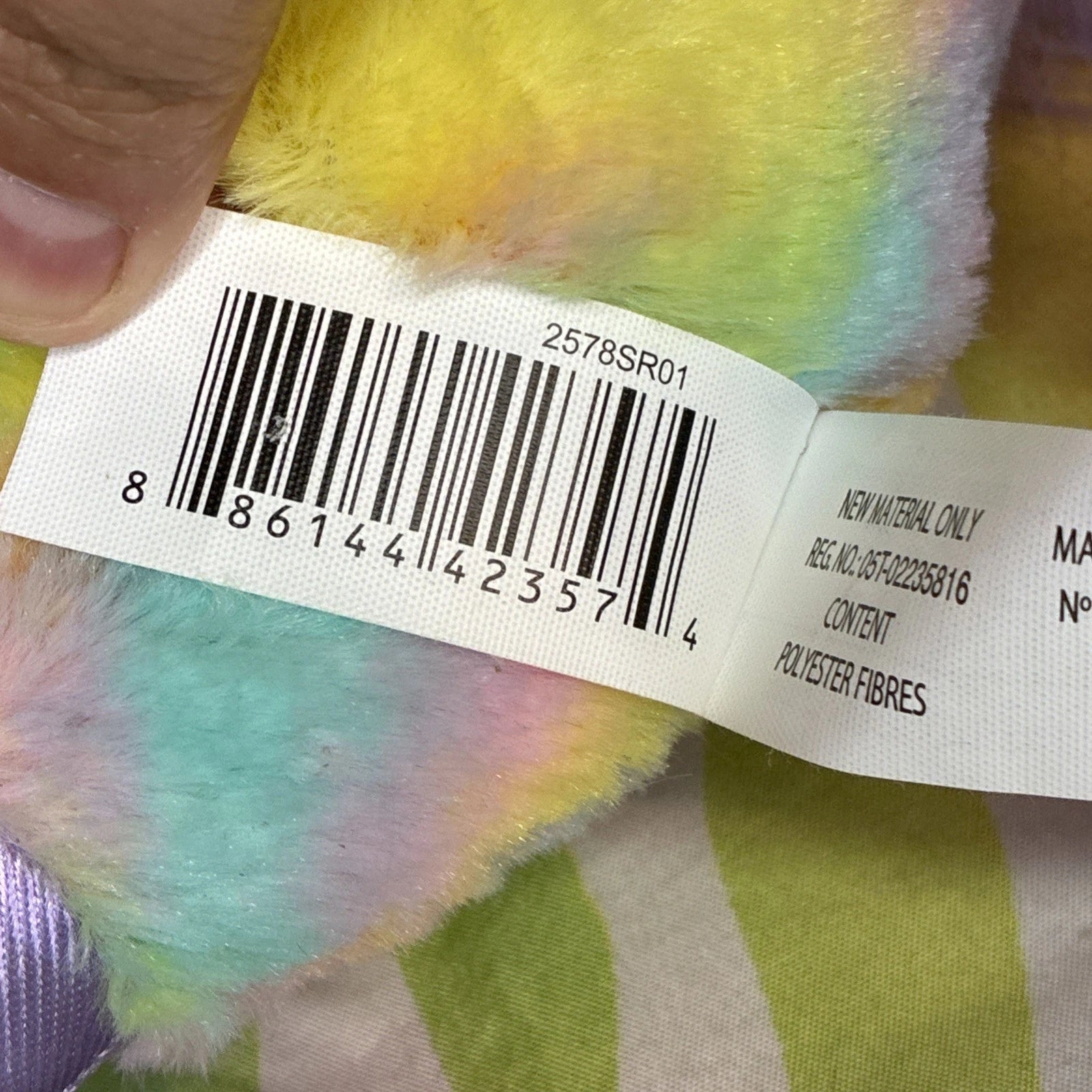 Unicorn Baby Surprise Skyla Mother W/ 2 Babies Pastel Tie Dye Plush