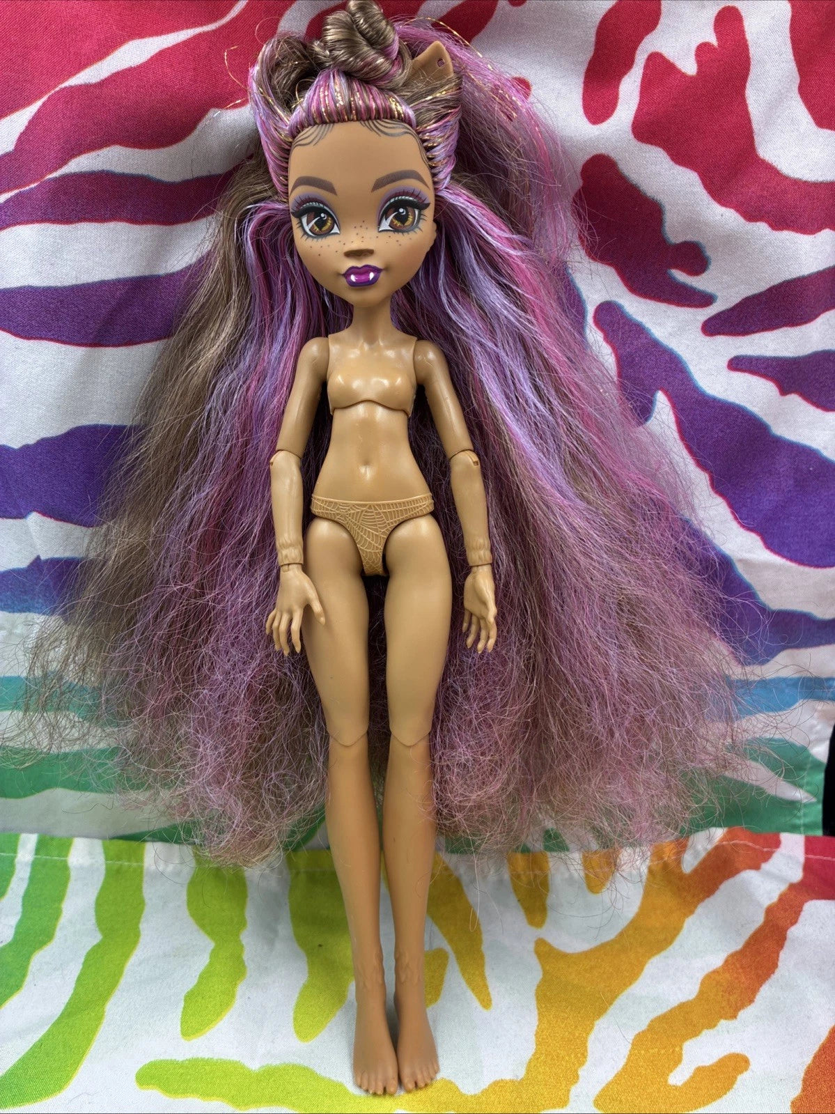 Monster High G3 Clawdeen Wolf Monster Ball Nude Doll Only 2022