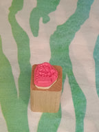 JRL Design Winter Mitten Rubber Stamp Wood
