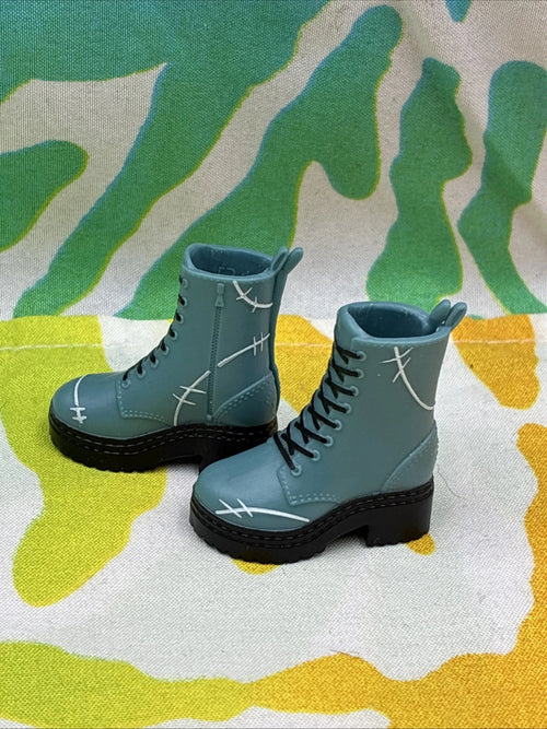 Disney ILY 4Ever Jack & Sally Doll Shoes Sally Blue Combat Boots Only