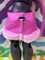 Monster High G3 Catty Noir Hauntlywood Mysteries Doll Pink Skirt Faux Fur Only