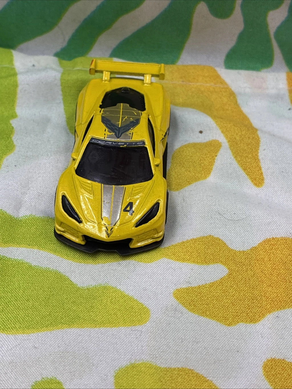 Hot Wheels 2020 Corvette C8.R Yellow Diecast Car Loose GRX31