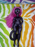 Monster High G3 Catty Noir Hauntlywood Mysteries Nude Doll W/ Tail Only