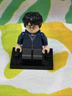 LEGO Harry Potter - Dark Blue Zip Up, Dark Bluish Gray Short Legs hp153