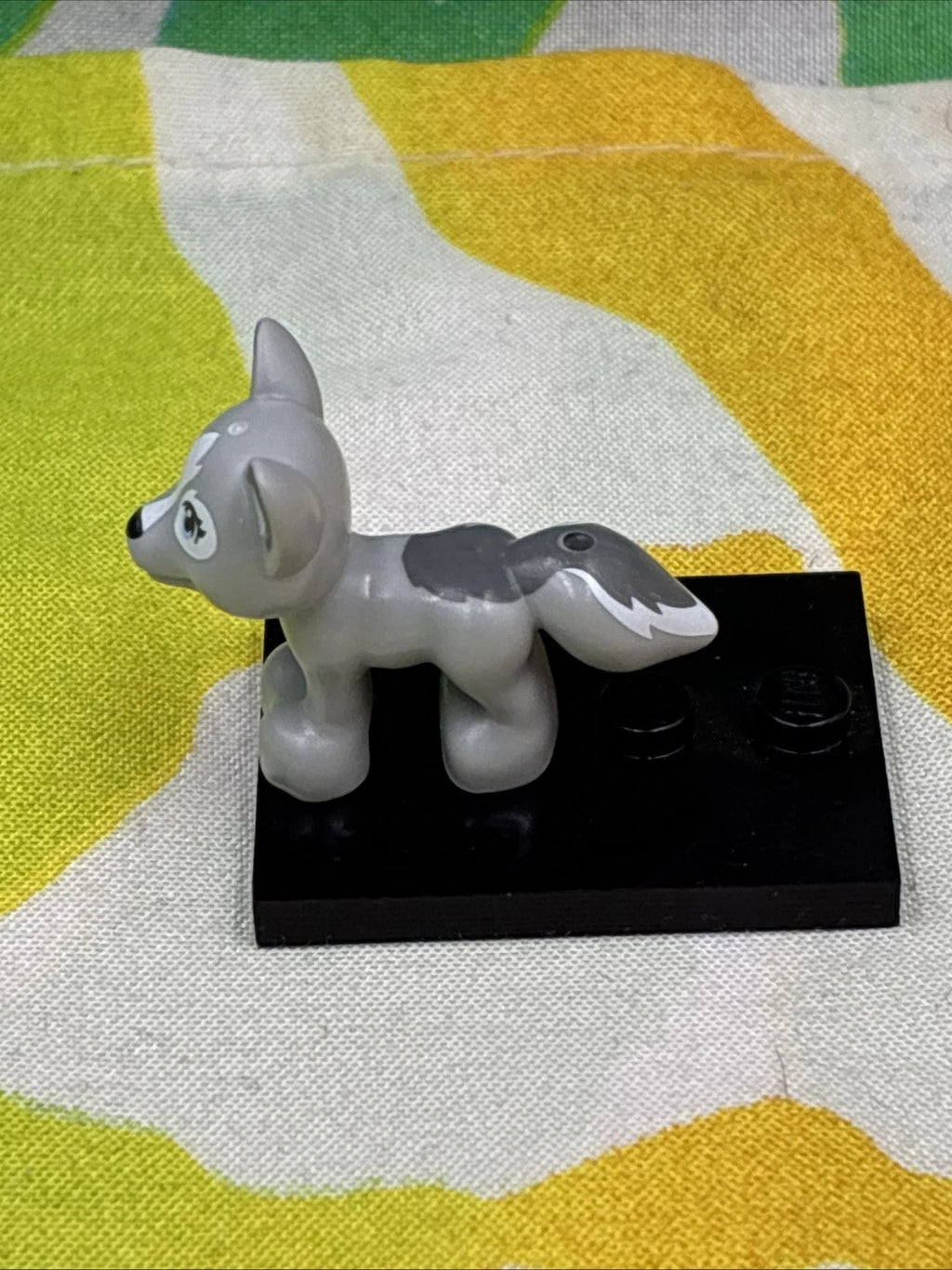 Lego Friends Animal Light Bluish Gray Fox Figure 19532pb03