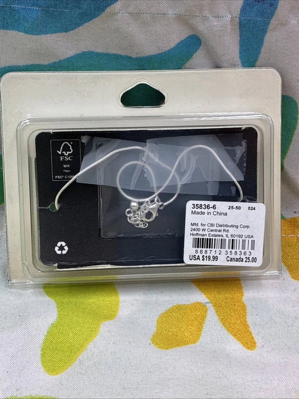 Icing Select Sterling Silver Snake Chain Anklet NIB