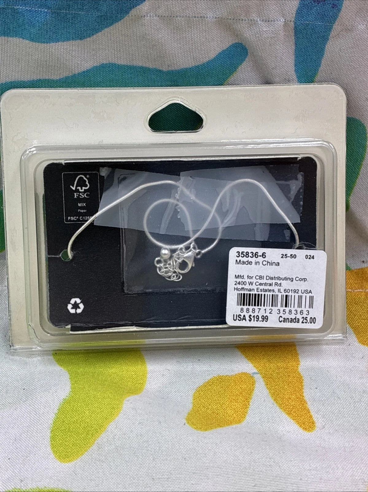 Icing Select Sterling Silver Snake Chain Anklet NIB