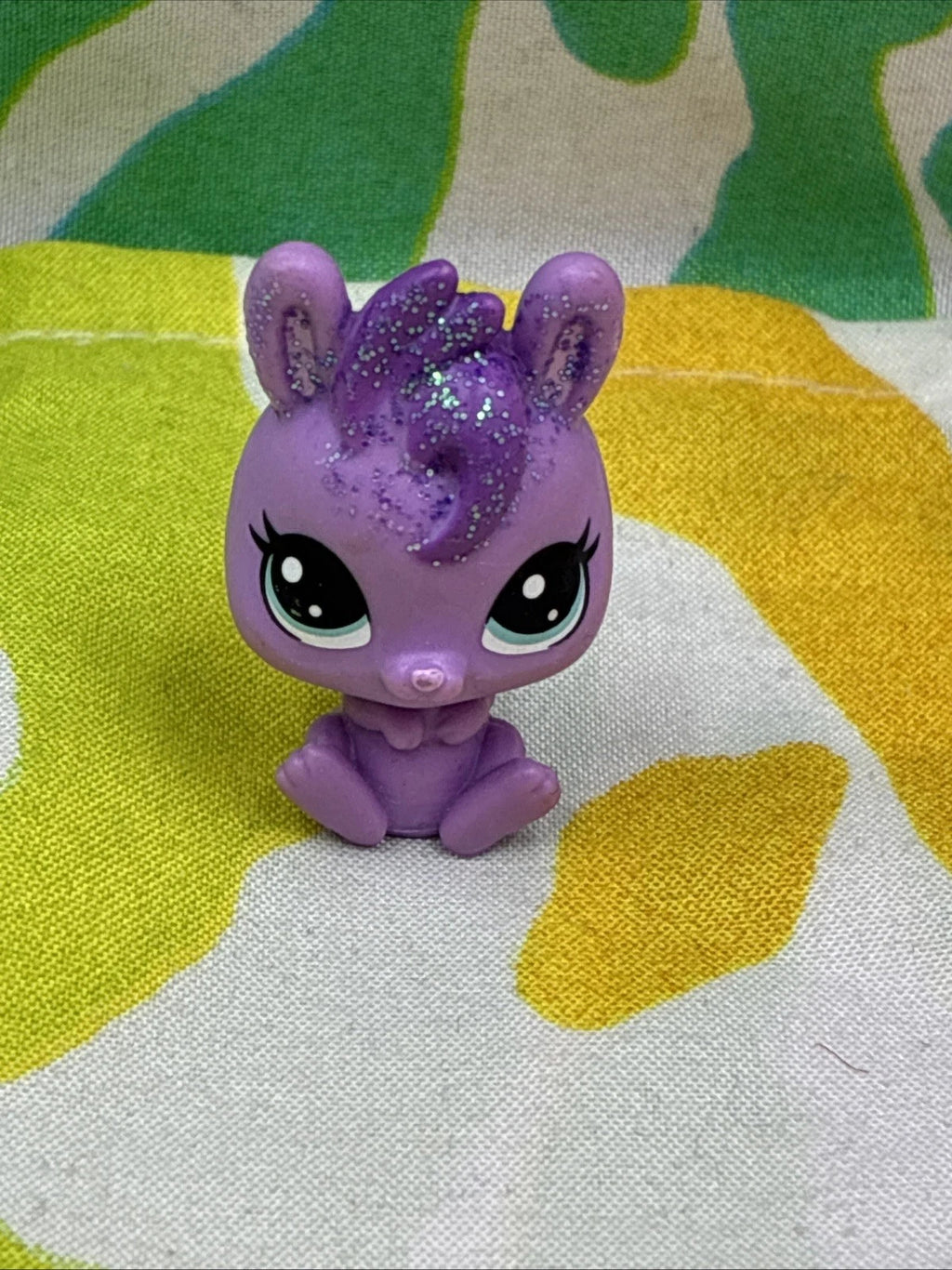 LPS Littlest Pet Shop Hopper Plumson Kangaroo Mini Rainbow Friends Figure Only