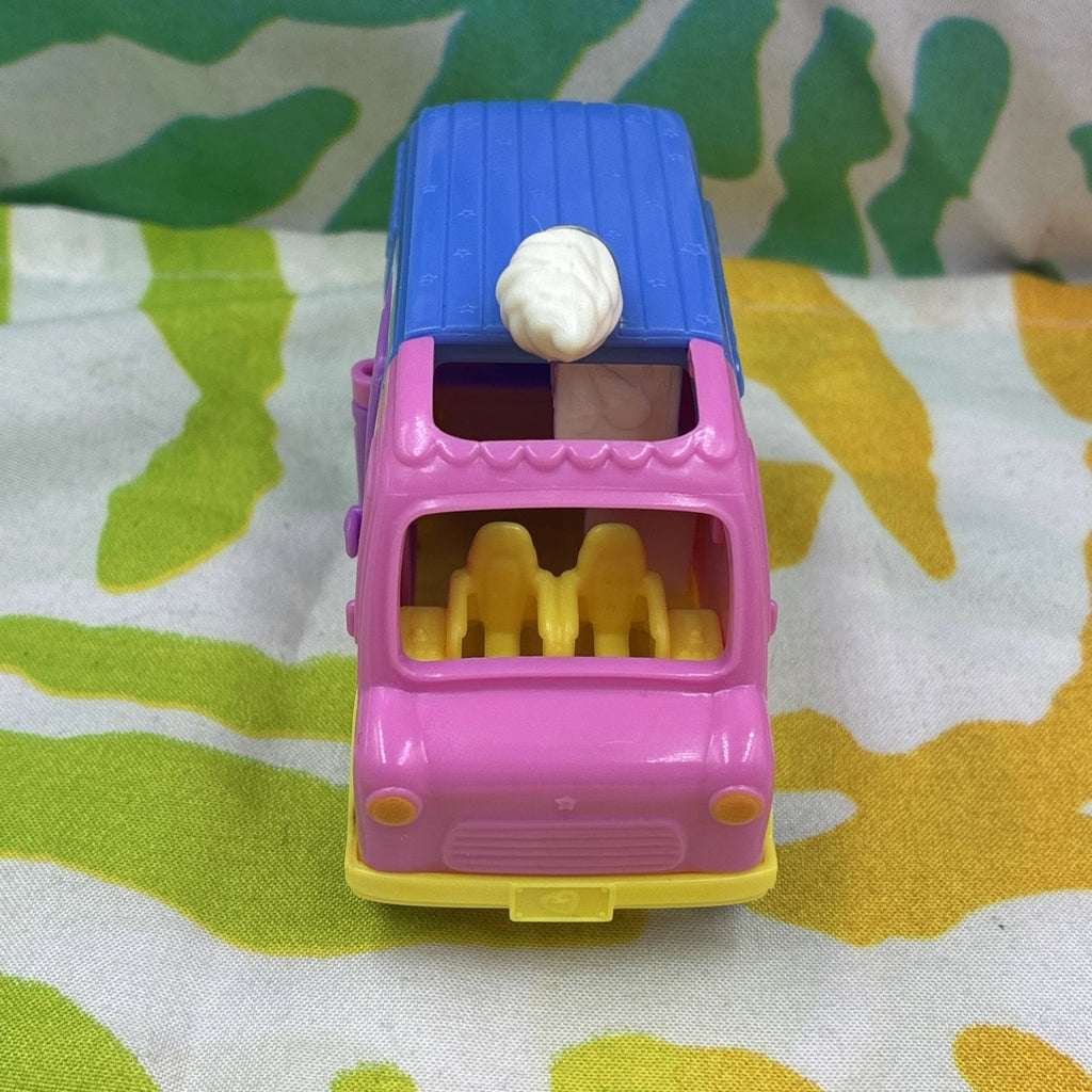 Polly Pocket Pollyville Ice Cream Truck W/ Doll & Table 2018