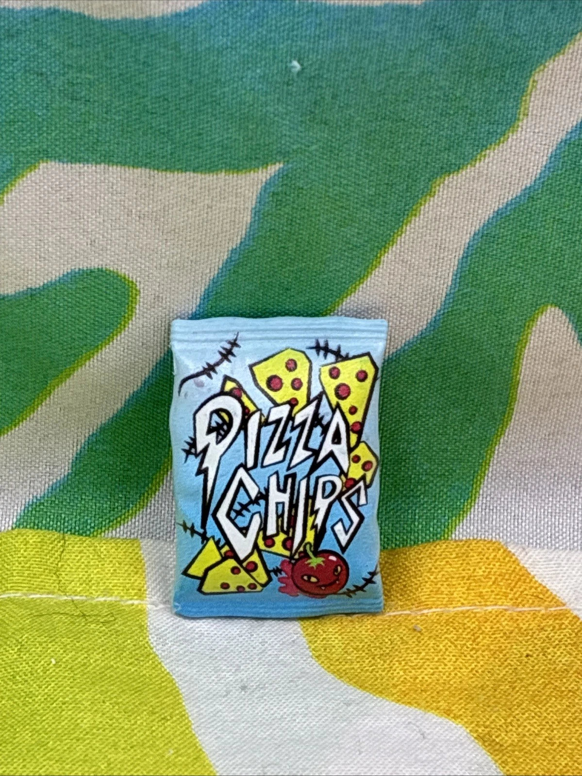 Monster High G3 Frankie Stein Neon Frights Doll Food Bag Of Pizza Chips Only