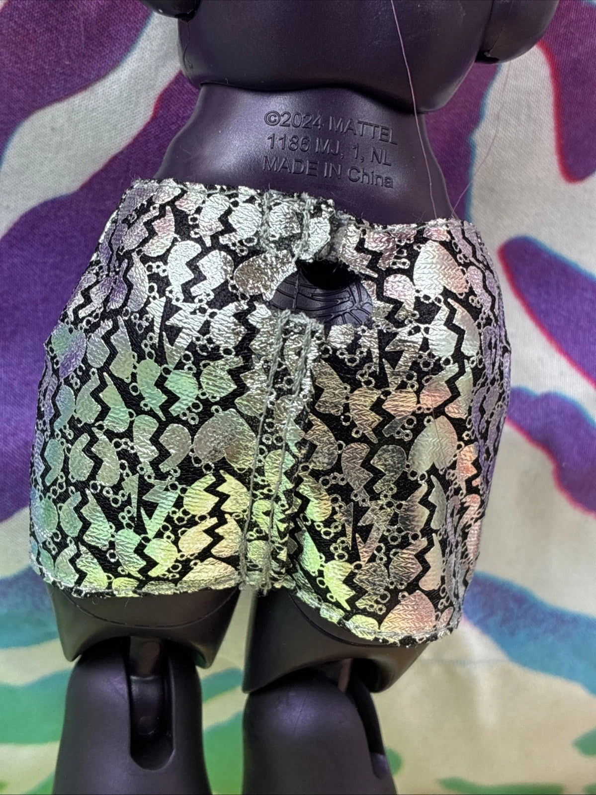 Monster High G3 Catty Noir Hauntlywood Mysteries Doll Silver Sheer Skirt Only